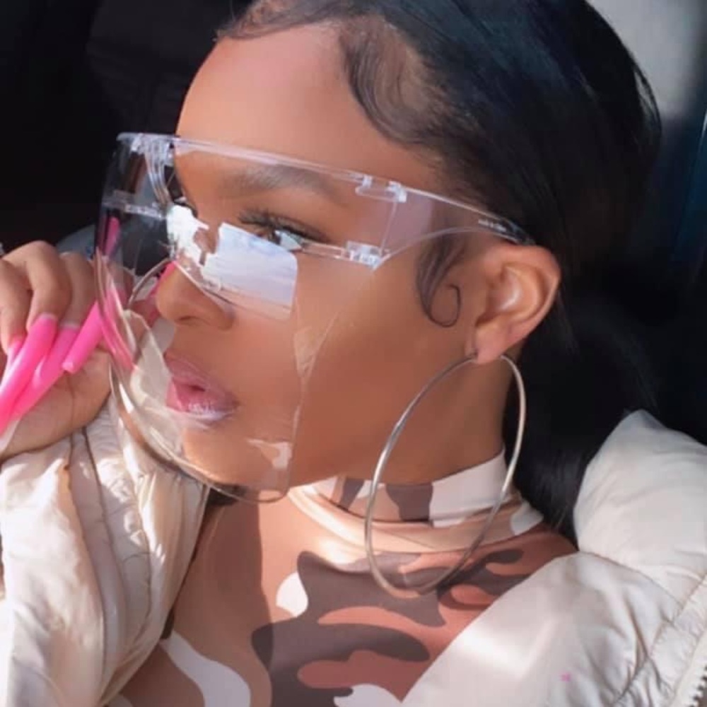 Cover shields face mask!